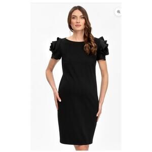 Pietro Brunelli Maternity Dress In Milano Stitch Size Small